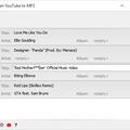 Скриншот 1 программы MediaHuman YouTube To MP3 Converter