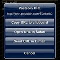 Скриншот 1 программы Pastebin.com