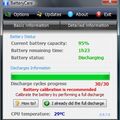 Скриншот 1 программы BatteryCare