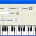 Скриншот 1 программы Virtual MIDI Piano Keyboard