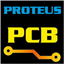 Иконка программы Proteus PCB design