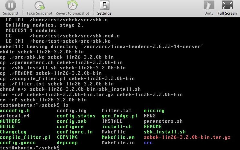 Скриншот 1 программы Ubuntu Server