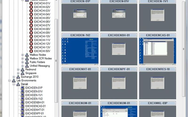 Скриншот 1 программы Remote Desktop Connection Manager