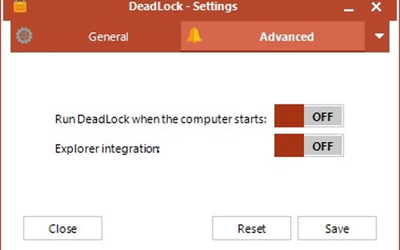 Скриншот 1 программы DeadLock