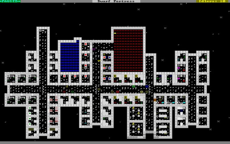 Скриншот 1 программы Dwarf Fortress