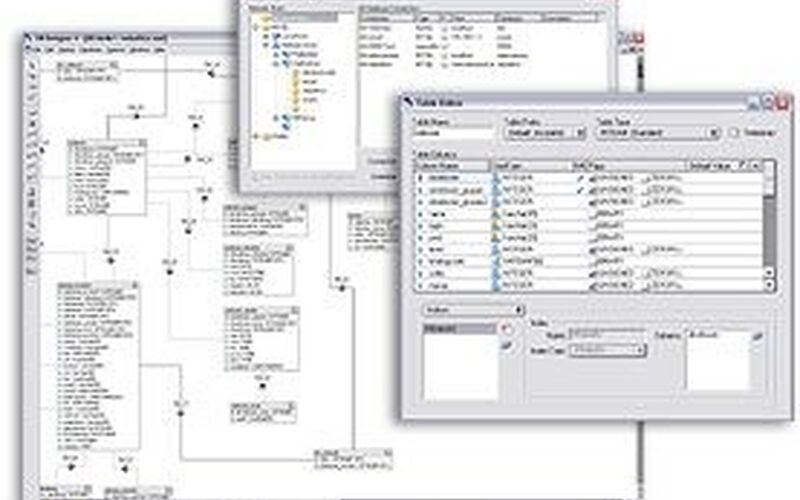 Скриншот 1 программы DB Designer