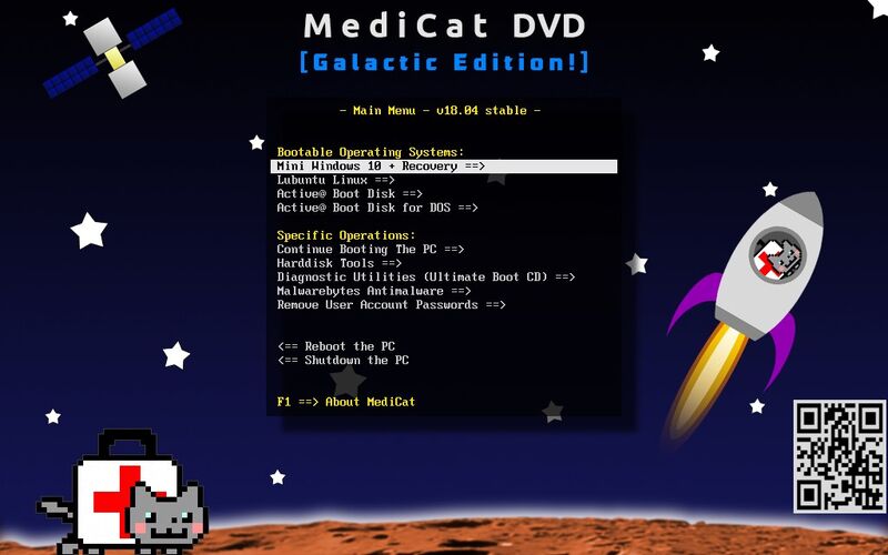 Скриншот 1 программы MediCat USB