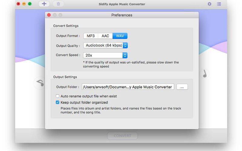 Скриншот 1 программы Sidify Apple Music Converter