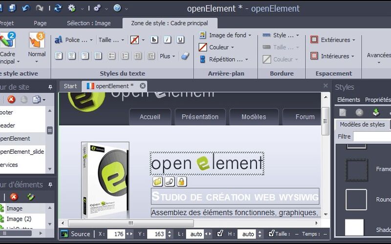 Скриншот 1 программы openElement