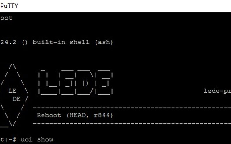 Скриншот 1 программы LEDE - Linux Embedded Development Environment