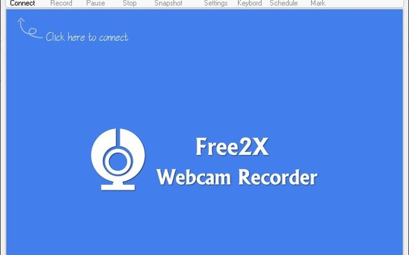 Скриншот 1 программы Free2x Webcam Recorder