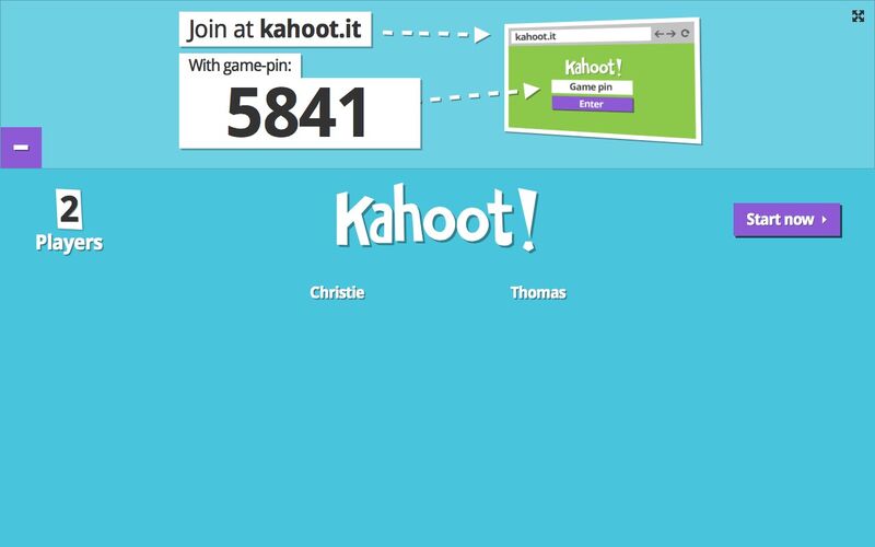 Скриншот 1 программы Kahoot!
