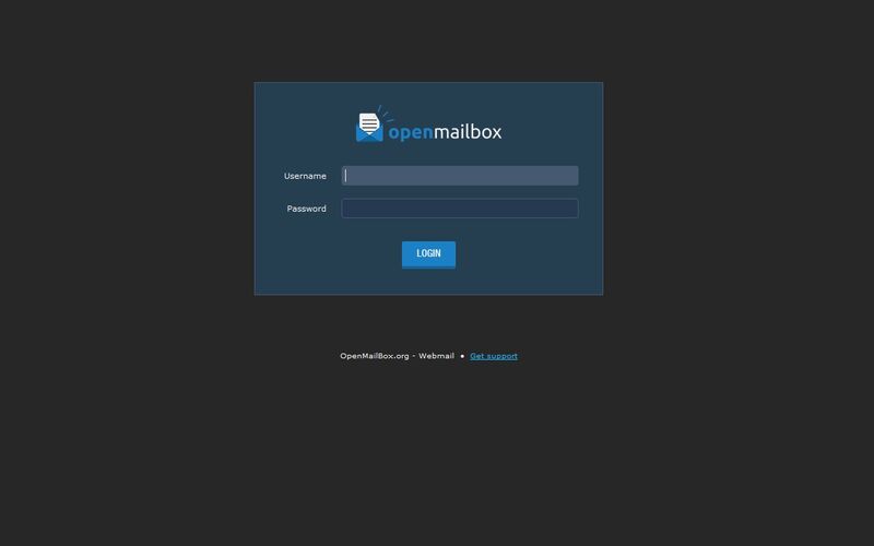 Скриншот 1 программы OpenMailBox