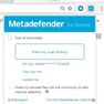 Скриншот 2 программы Metadefender