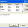 Скриншот 1 программы IP Messenger