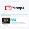 Скриншот 2 программы YouTube to MP3 Converter - YTBmp3