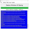 Скриншот 5 программы Destroy Windows Spying