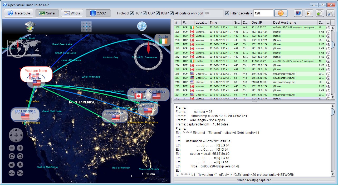 Аналог traceroute в windows