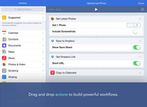 Скриншот 1 программы Workflow