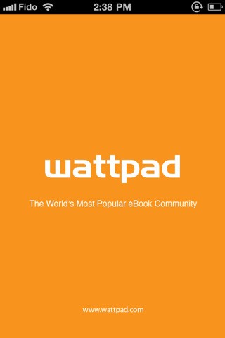Скриншот 1 программы Wattpad