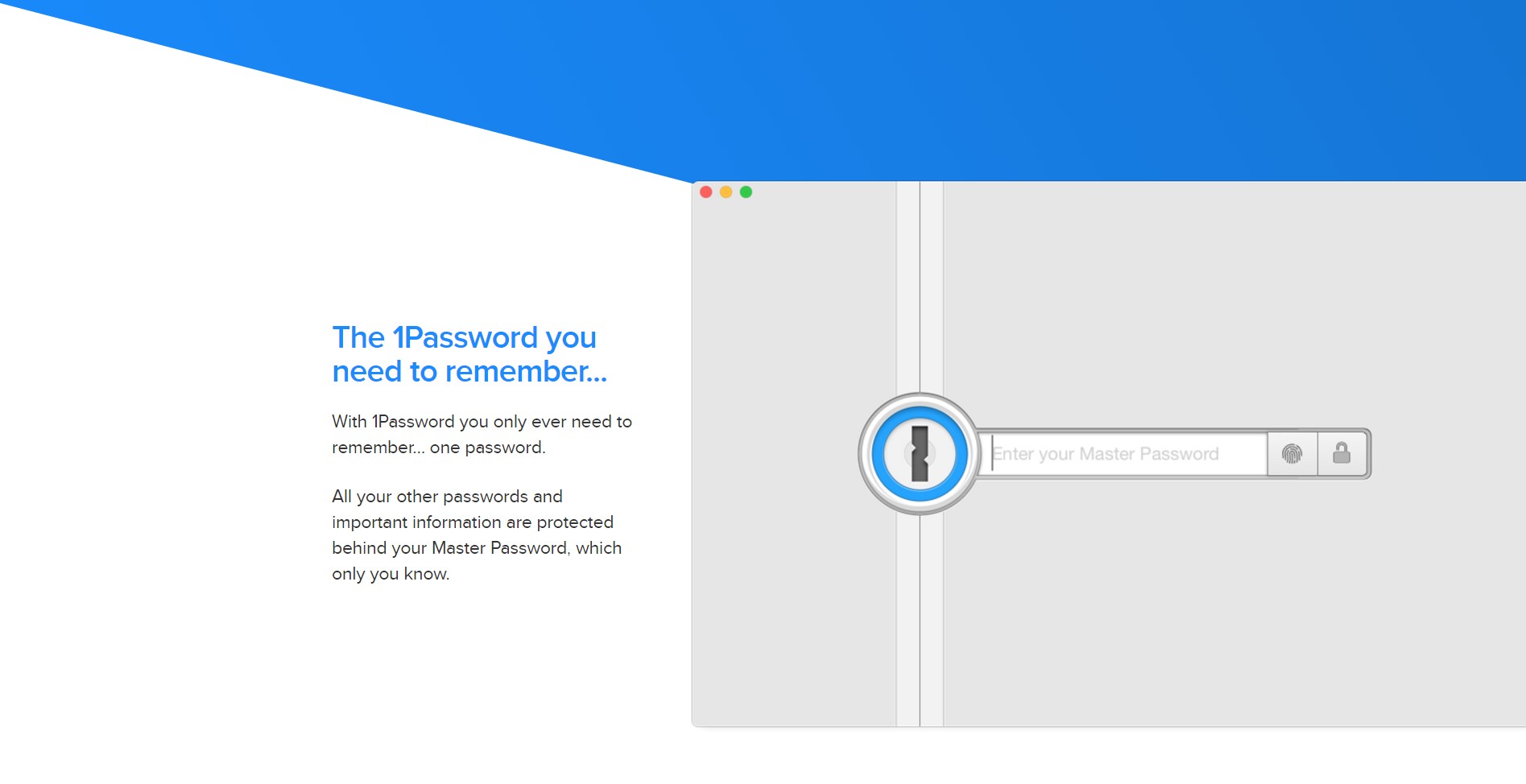 Скриншот 1 программы 1Password
