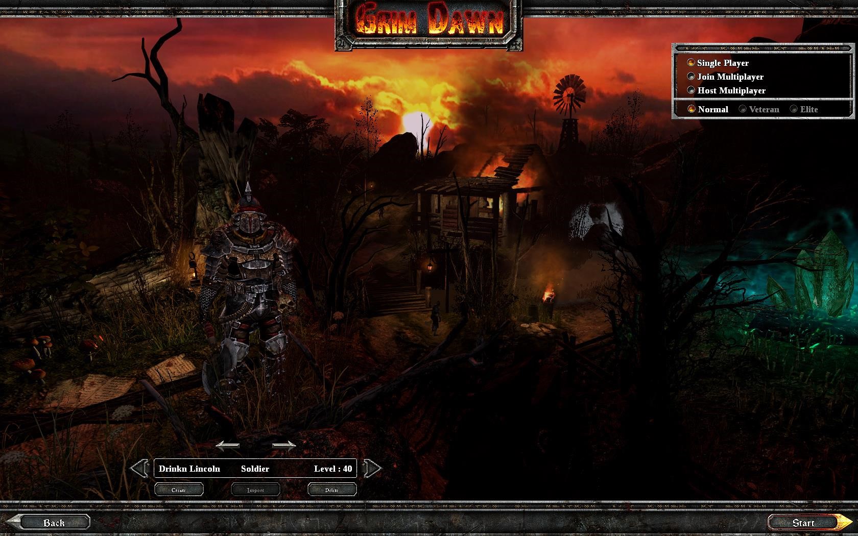 Скриншот 1 программы Grim Dawn