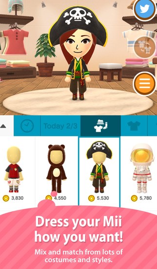 Скриншот 1 программы Miitomo