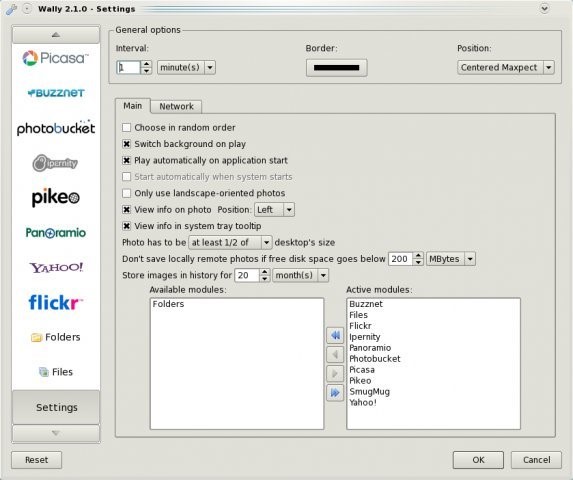 Скриншот 1 программы Wally