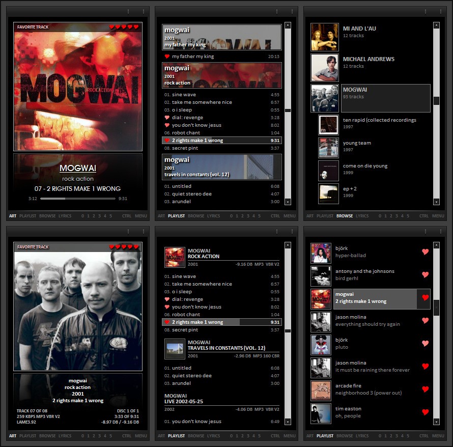 Скриншот 1 программы foobar2000