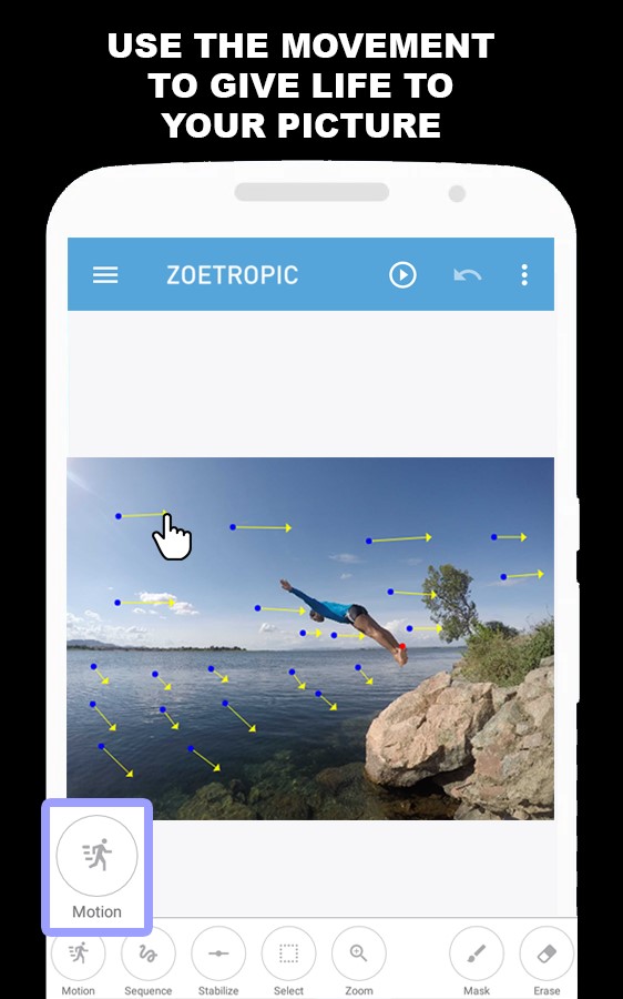 Скриншот 1 программы Zoetropic