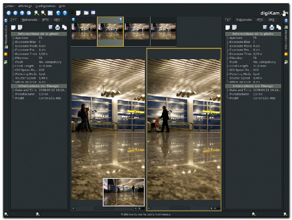 Скриншот 3 программы digiKam