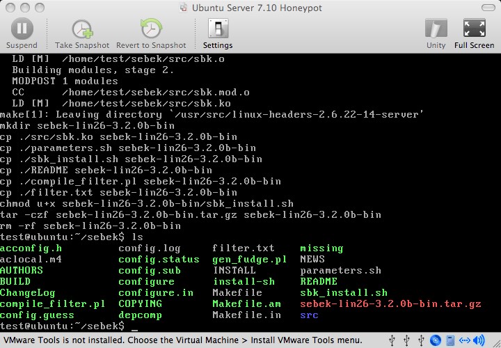 Скриншот 1 программы Ubuntu Server