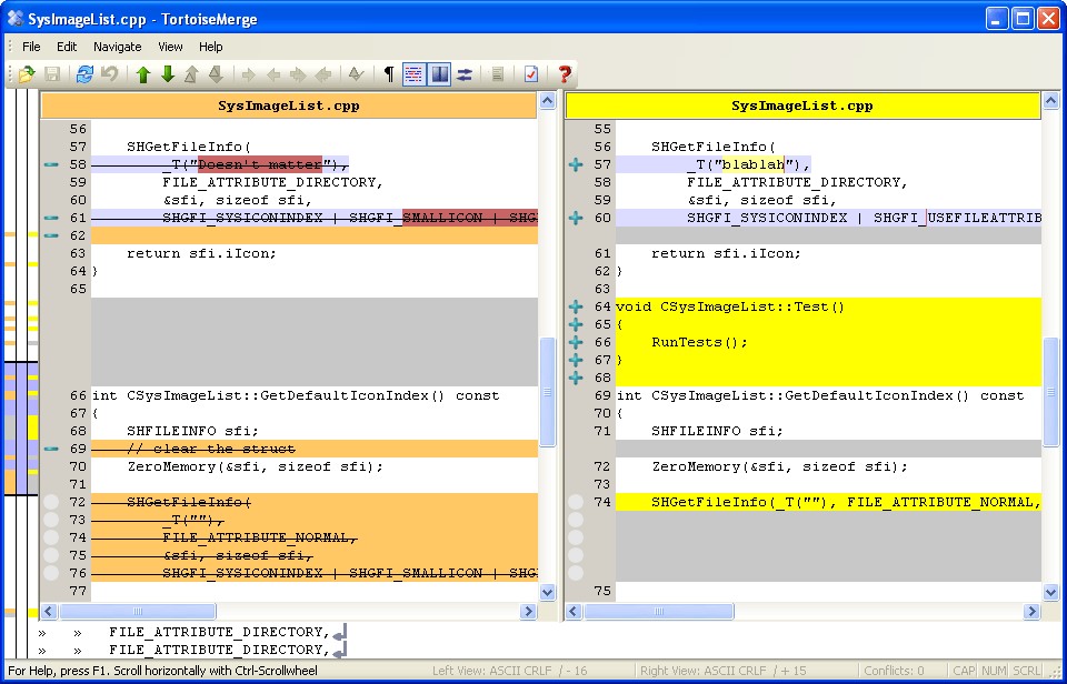 Скриншот 1 программы TortoiseSVN