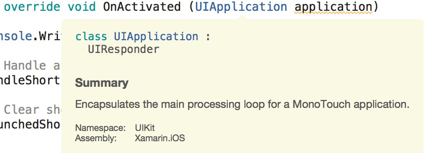 Скриншот 1 программы Xamarin Studio