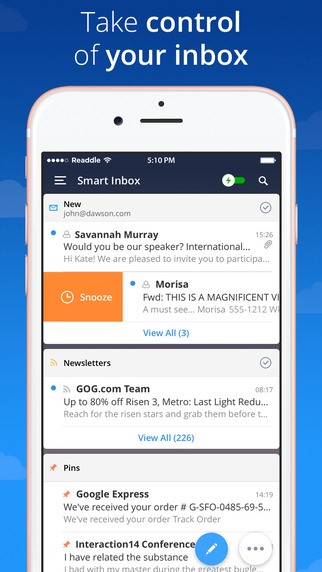 Скриншот 2 программы Spark
