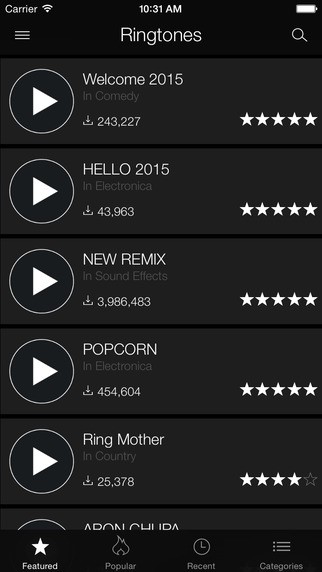 Скриншот 1 программы Zedge