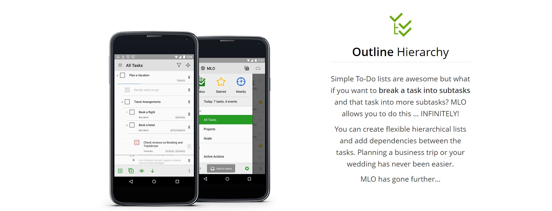 Скриншот 2 программы MyLifeOrganized