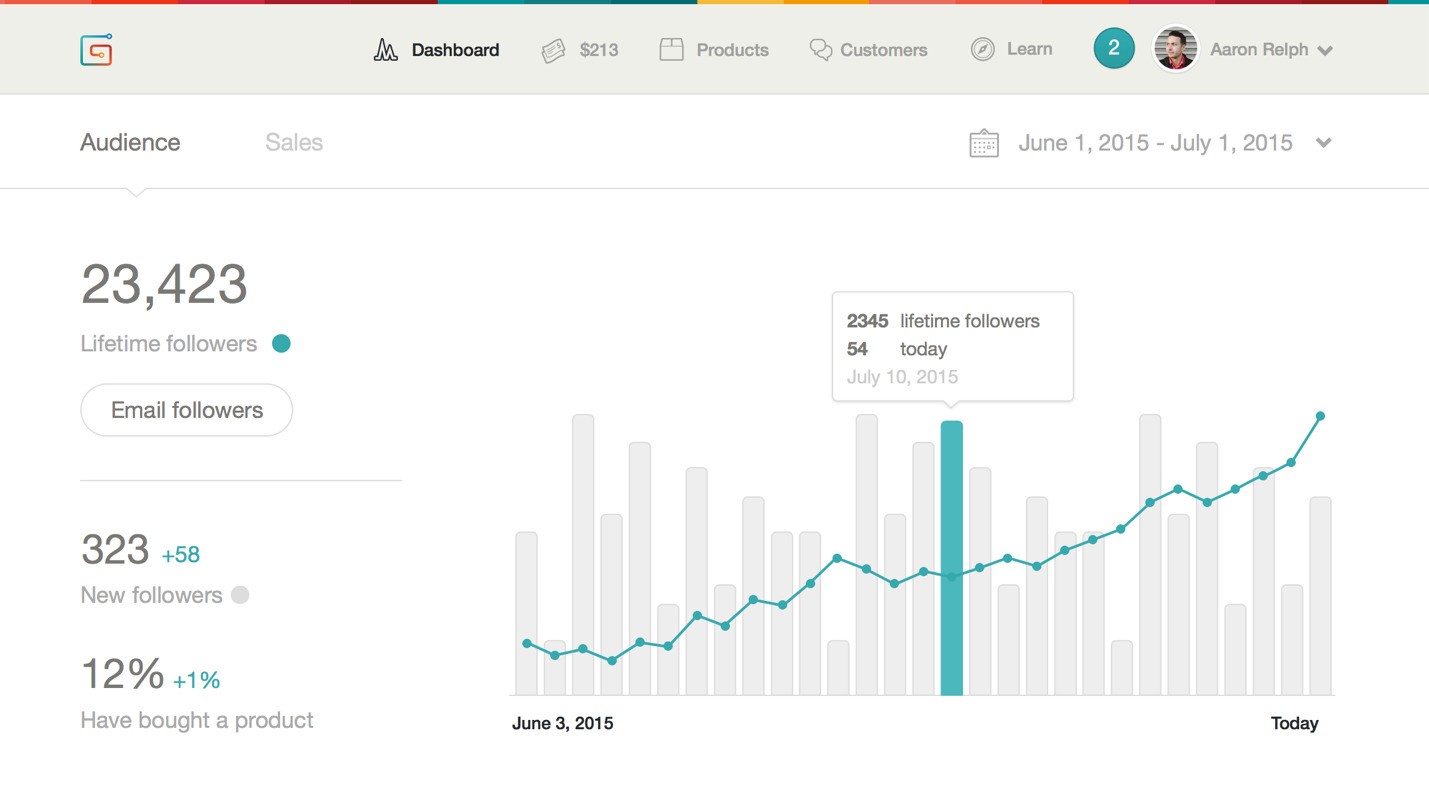 Скриншот 2 программы Gumroad