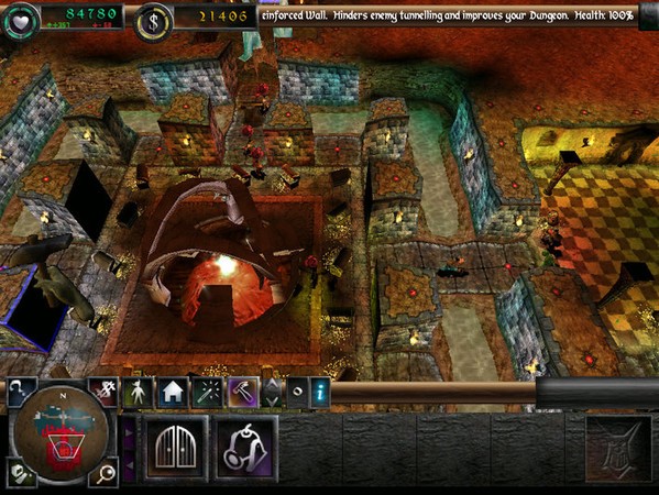 Скриншот 1 программы Dungeon Keeper 2