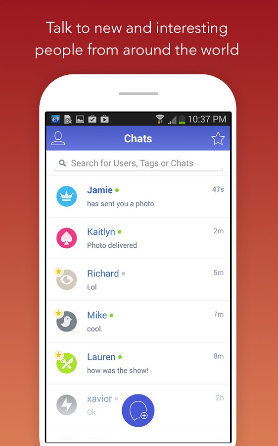 Скриншот 1 программы Chatous