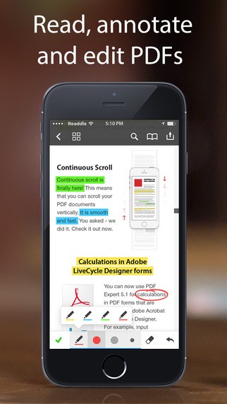 Скриншот 3 программы PDF Expert