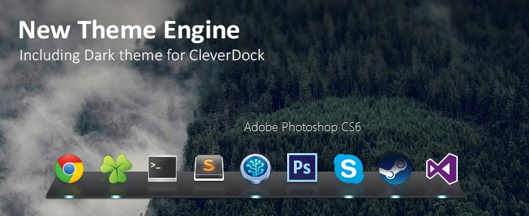 Скриншот 1 программы CleverDock