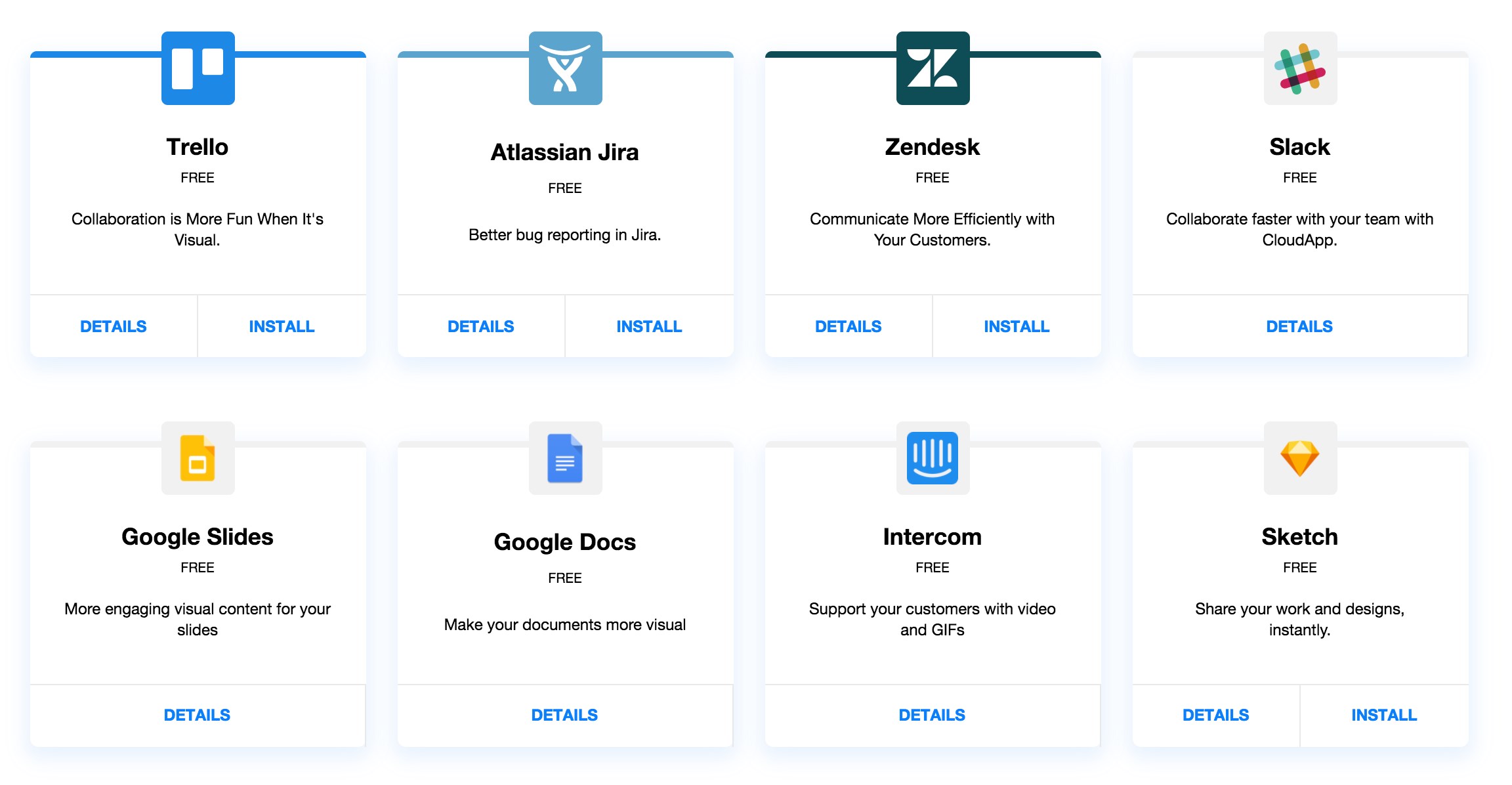 Скриншот 2 программы CloudApp