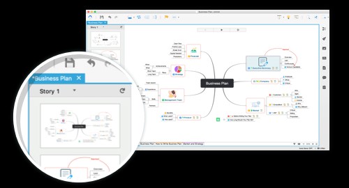 Скриншот 1 программы XMind