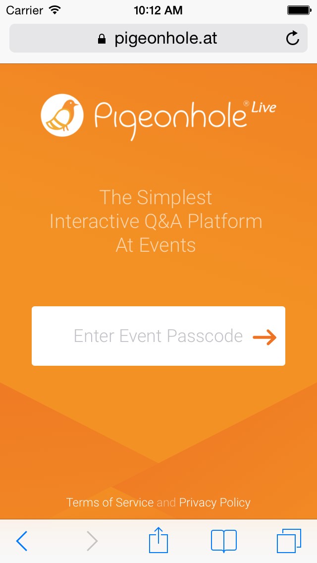 Скриншот 3 программы Pigeonhole Live