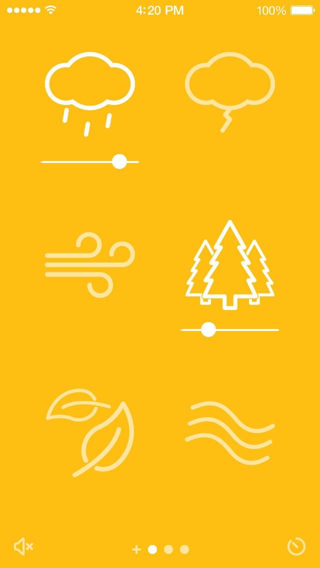 Скриншот 1 программы Noisli