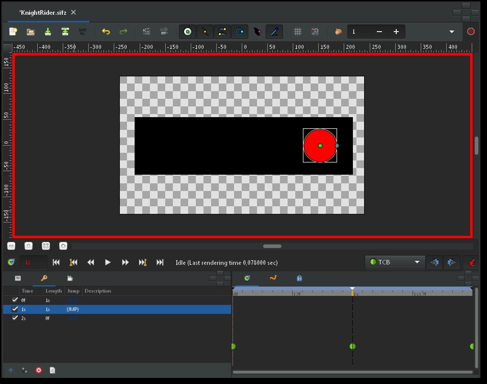 Скриншот 1 программы Synfig Studio