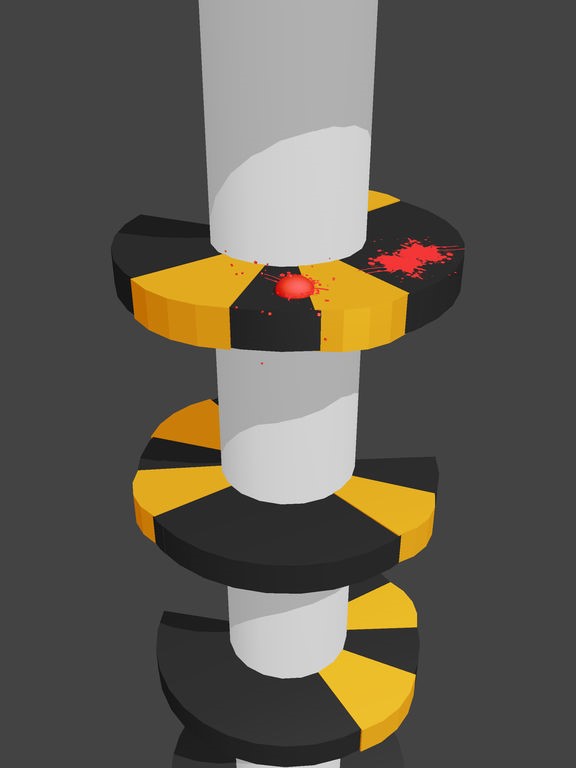 Скриншот 1 программы Helix Jump