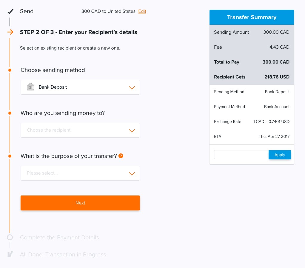 Скриншот 1 программы VoPay
