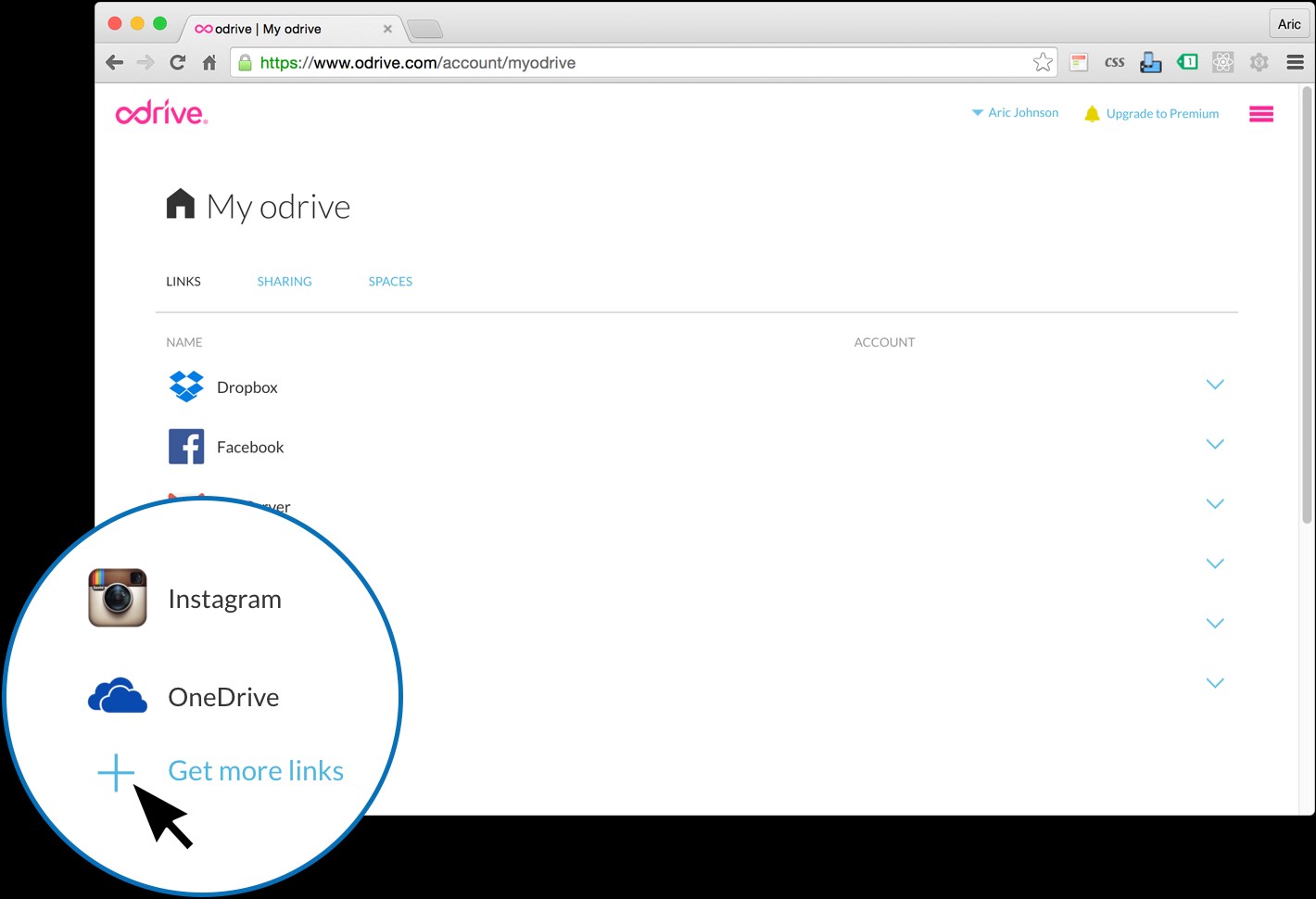 Скриншот 2 программы odrive